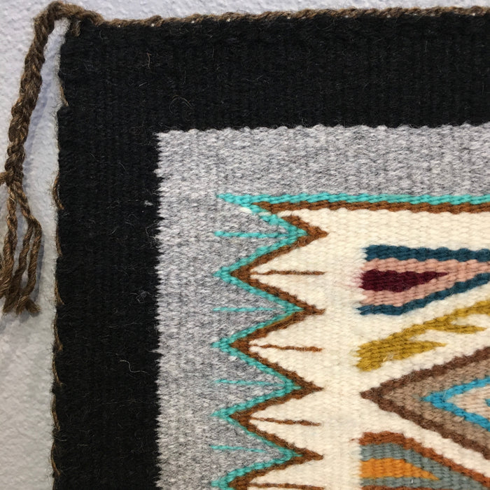 Teec Nos Pos Navajo Rug with Rich Colors, by Darlene Littleben