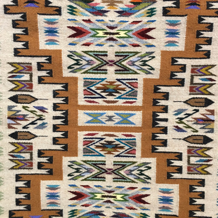 Navajo Rug, by Bessie Littleben, at Raven Makes Gallery