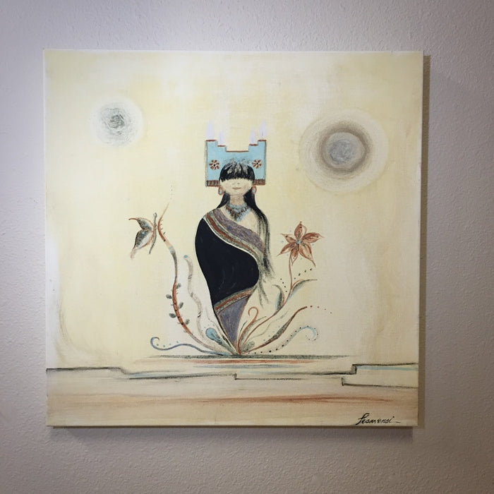 Poli Mana (Butterfly Girl) by Donna Humetewa Kaye (Pesavensi)