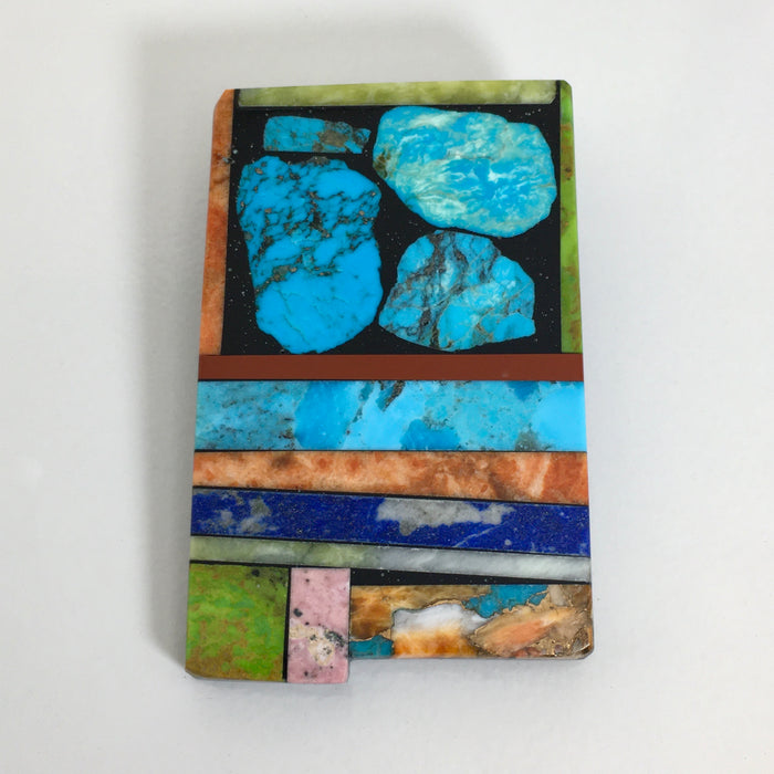 Inlay Mosaic Pin or Pendant, by Mary L. Tafoya
