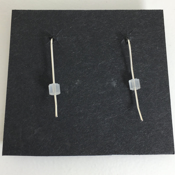 Drop Turquoise Earrings, by Dee Nez, Navajo