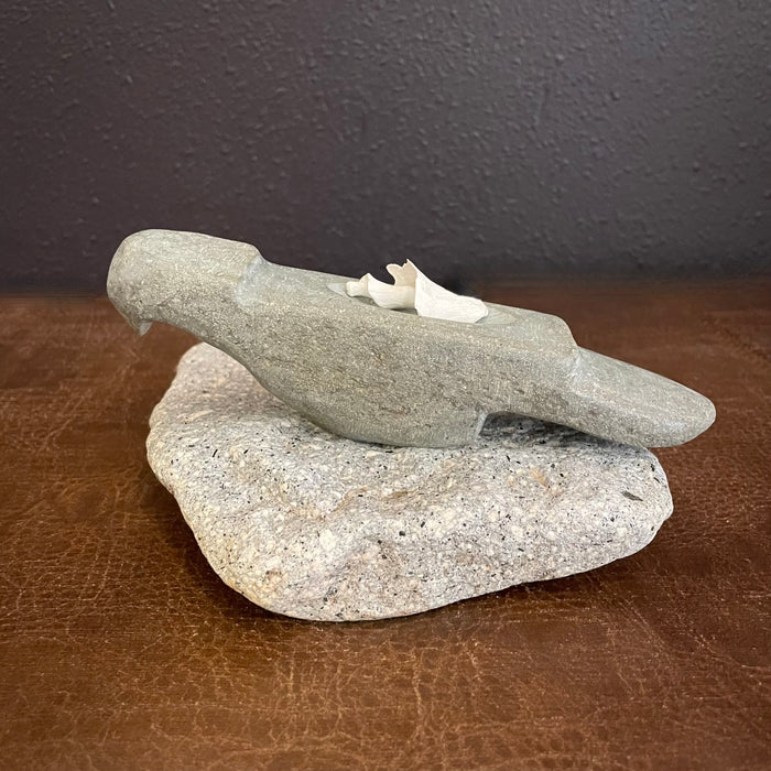 Eagle Offering Bowl Fetish, by Salvador Romero