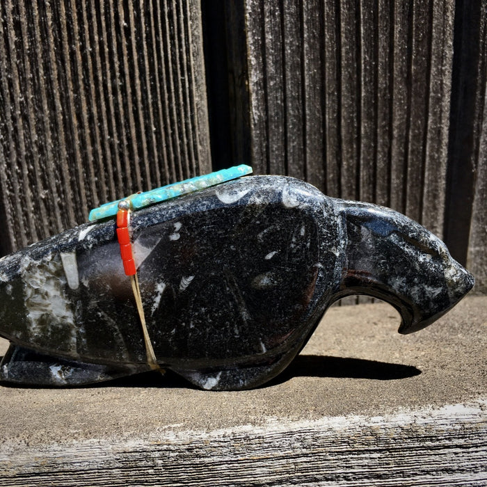 Ancient Eagle Zuni Fetish, by Todd Westika