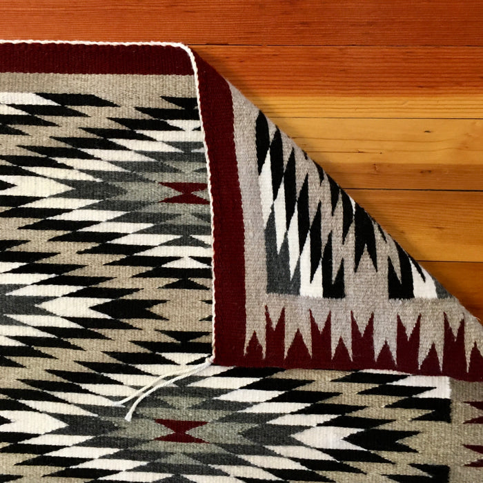 Eye Dazzler Navajo Rug, by Vera Francis