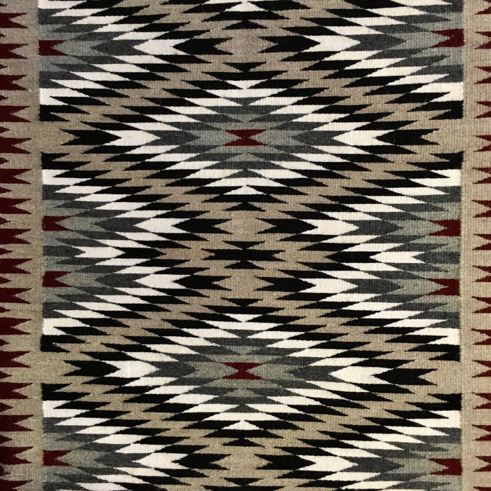 Eye Dazzler Navajo Rug, by Vera Francis