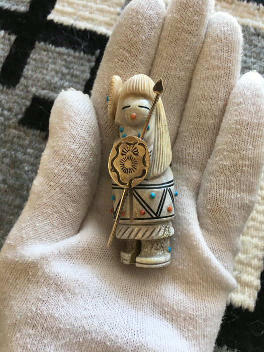Zuni Warrior Maiden, by Claudia Peina
