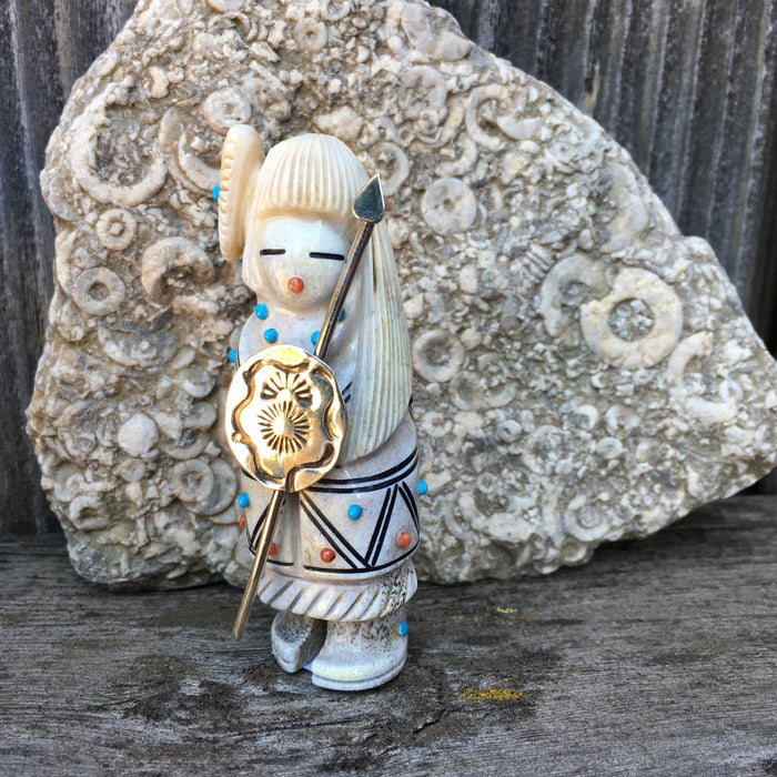 Claudia Peina zuni fetishes at Raven Makes Gallery