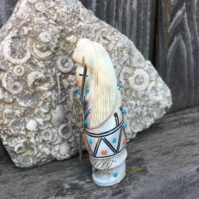 Zuni Warrior Maiden, by Claudia Peina