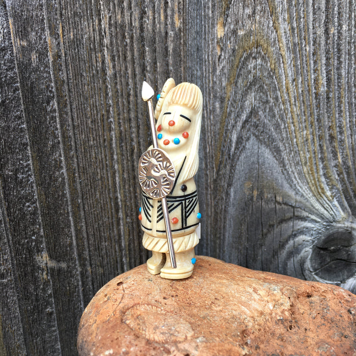Little Sister Zuni Warrior Maiden, by Claudia Peina