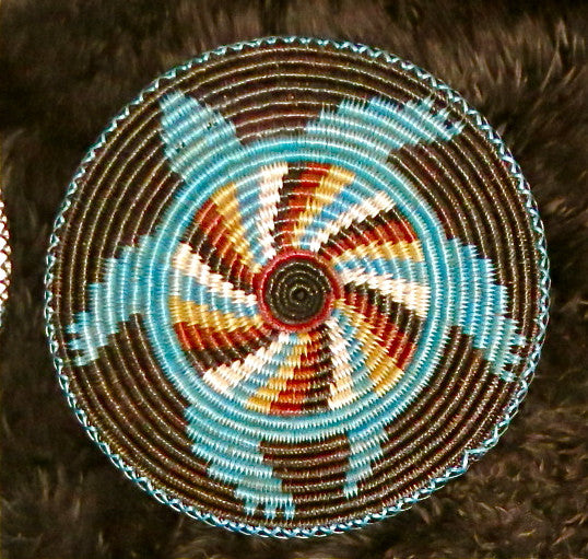 Sea Turtle Navajo Basket, by Elsie Holiday