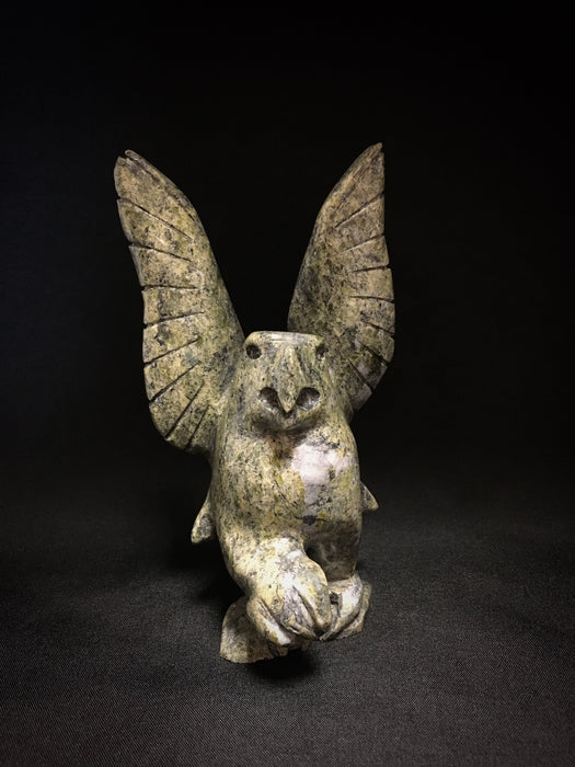 Inuit Carvings, Cape Dorset Carvings at Raven Makes Gallery
