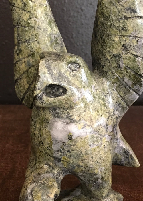 Inuit Carvings, Cape Dorset Carvings at Raven Makes Gallery