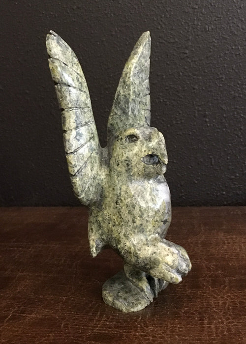 Inuit Carvings, Cape Dorset Carvings at Raven Makes Gallery