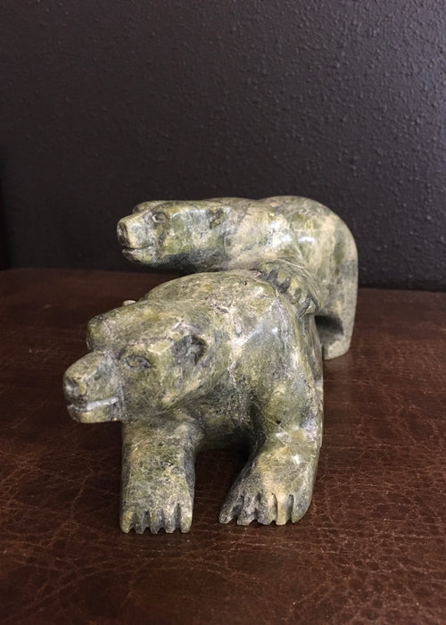 Inuit Carvings, Cape Dorset Carvings at Raven Makes Gallery