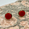 Sonwai Coral Earrings at Raven Makes Gallery