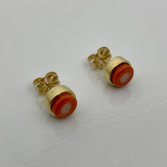 Sonwai Coral Earrings at Raven Makes Gallery