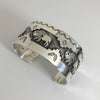 Silver Buffalo Cuff by Fortune Huntinghorse