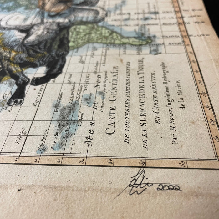 Saints and Their Words, 1787 World Map, by Nathi Tembe