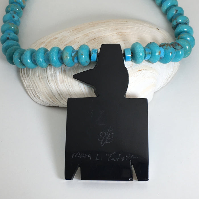Traditional Thunderbird Necklace by Mary Tafoya