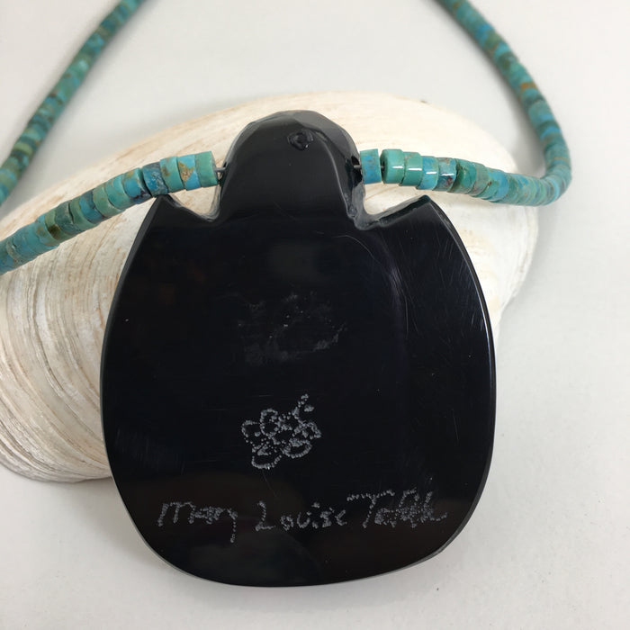 Mosaic Inlay Necklace, by Mary L. Tafoya