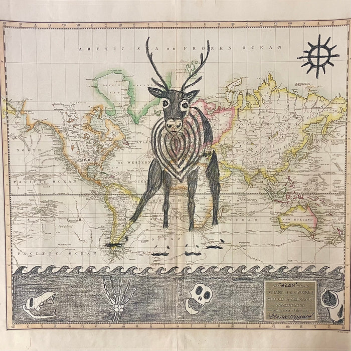Decolonizing the Map Indigenous Art on Maps, the Homelands Collection at Raven Makes Gallery