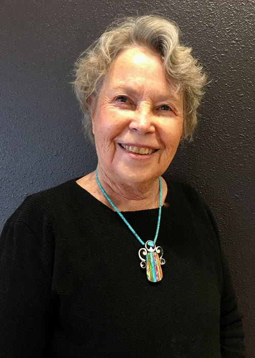 Earth Guardian Necklace, by Mary L .Tafoya