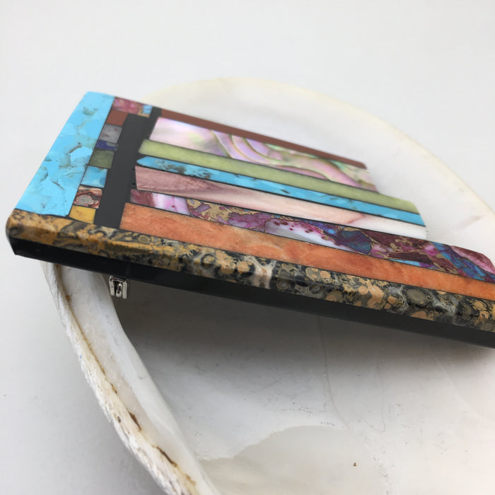 Abstract Pin/Pendant, by Mary L. Tafoya