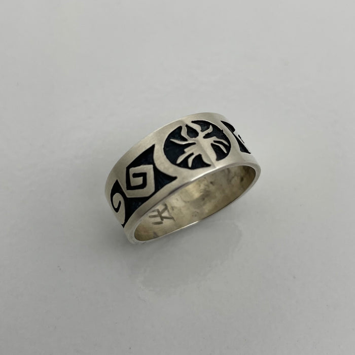 Spider Storm Ring, by Eldon Kalemsa