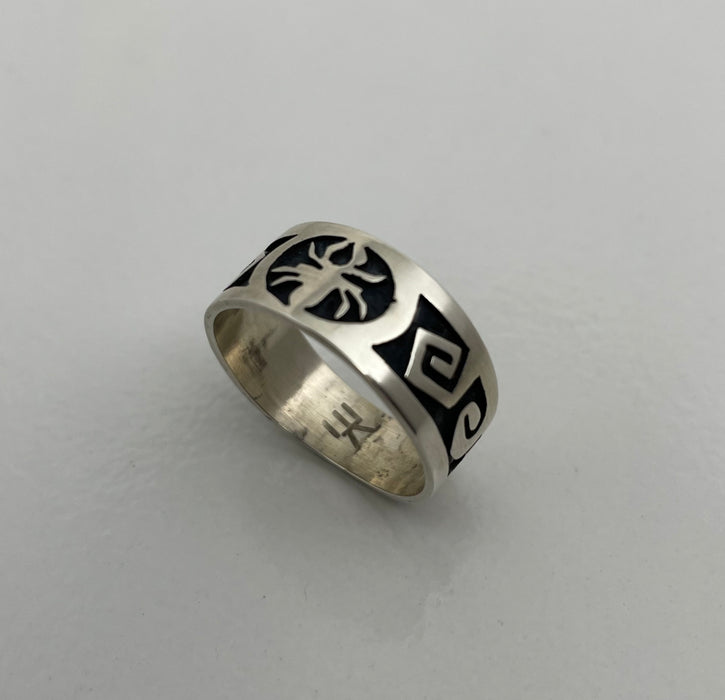 Spider Storm Ring, by Eldon Kalemsa