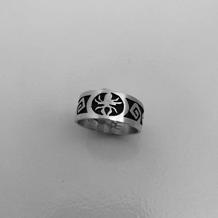 Spider Storm Ring, by Eldon Kalemsa
