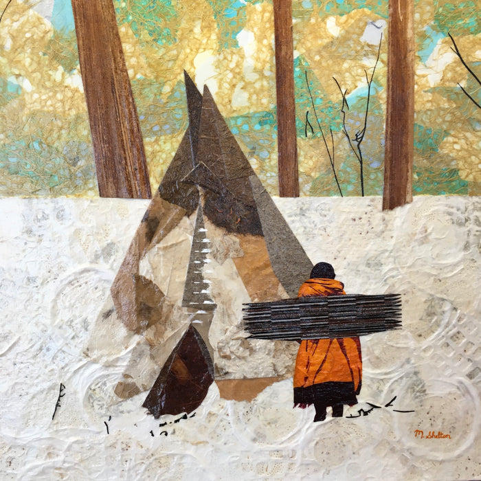 Winter Gathering, by Mark Shelton