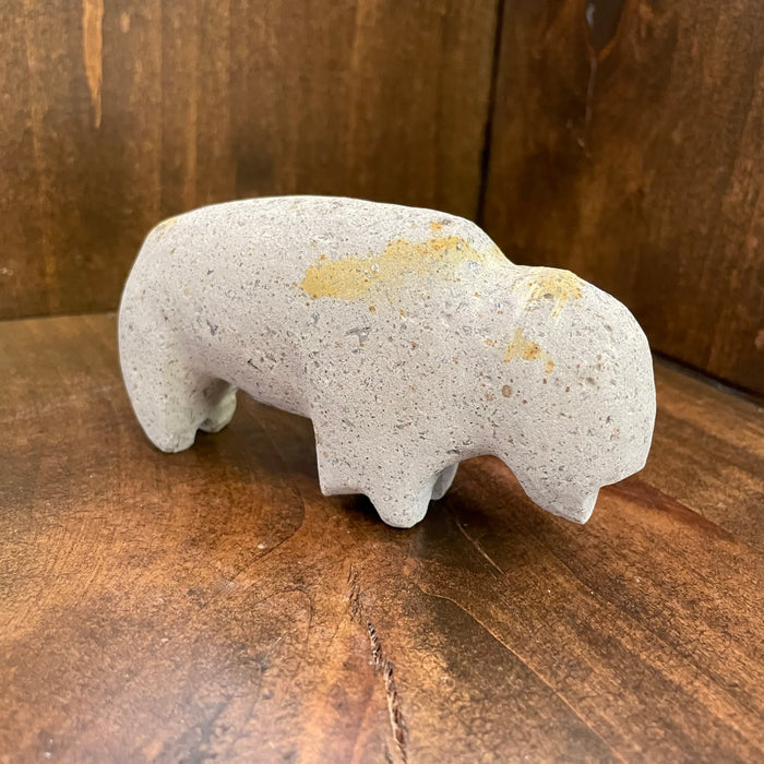 Winter Buffalo Fetish, by Salvador Romero at Raven Makes Gallery