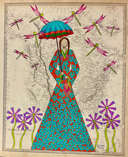 Dolores Purdy Art at Raven Makes Gallery