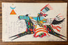 Terrance Guardipee Ledger Art for Sale at Raven Makes Gallery