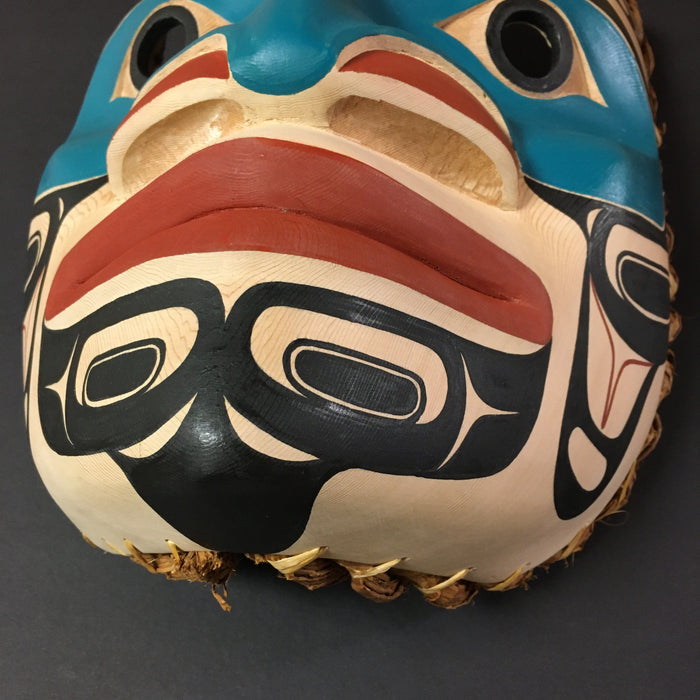 Killer Whale Warrior Mask, by David A. Boxley, Tsimshian