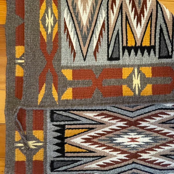 Teec Nos Pos Navajo Rug, by Alex Bitsui