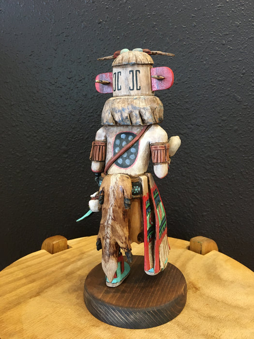 White Spirit Bear Kachina Doll, by Bradford Kaye, Hopi