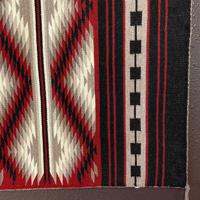 Yei Eye Dazzler Navajo Rug, by Janice Vanwinkle