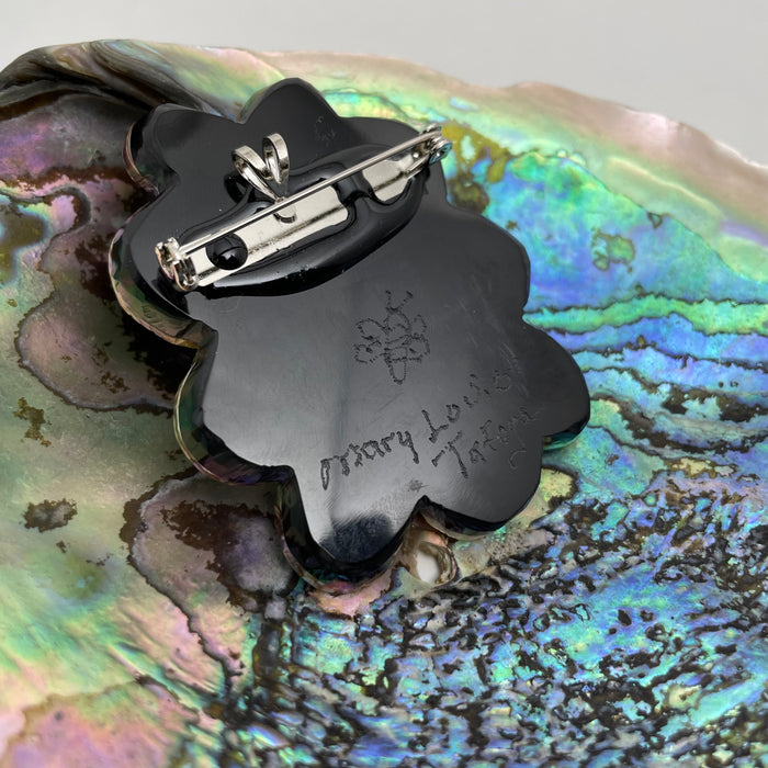 Cosmic Pollinator Pin/Pendant, by Mary L. Tafoya