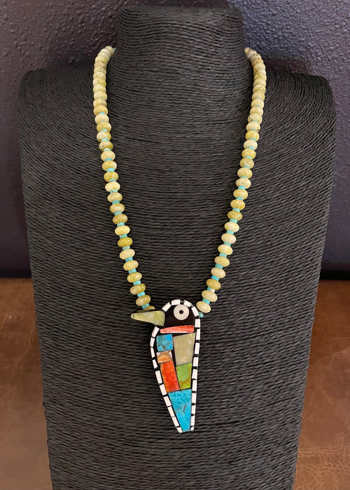 Hummingbird Necklace, by Mary L. Tafoya