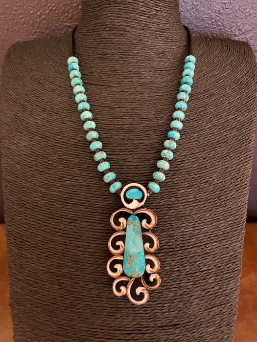 Abstract Figural Necklace, by Mary L. Tafoya