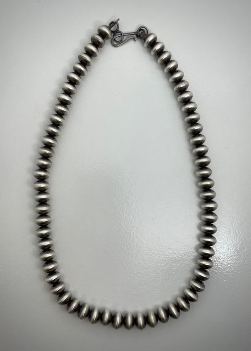 Sterling Silver Navajo Pearls, by Ty Smith