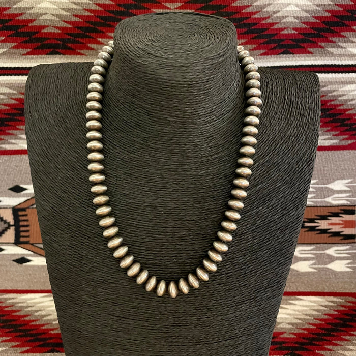 Sterling Silver Navajo Pearls, by Ty Smith