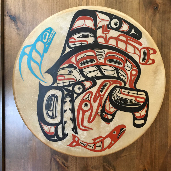 Killer Whale Drum, by David A. Boxley