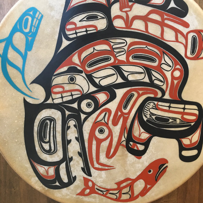 Killer Whale Drum, by David A. Boxley