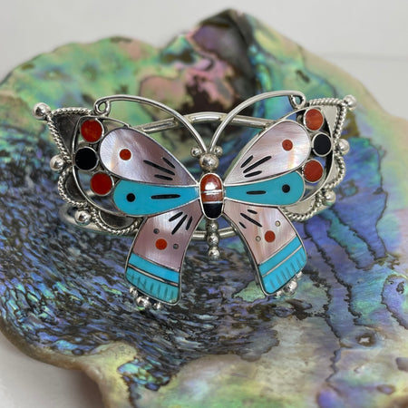 Zuni Jewelry by Lyndon Ahiyite at Raven Makes Gallery