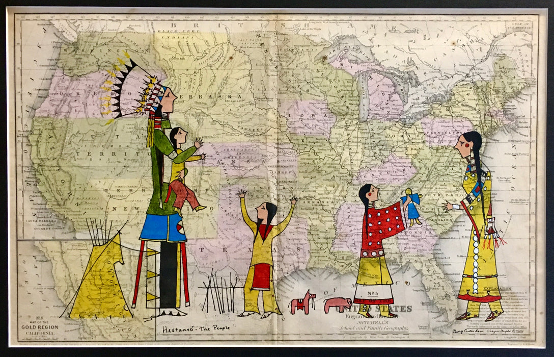 Héstanėheo'o  “The People”, 1852 United States, George Curtis Levi, Southern Cheyenne, Arapaho