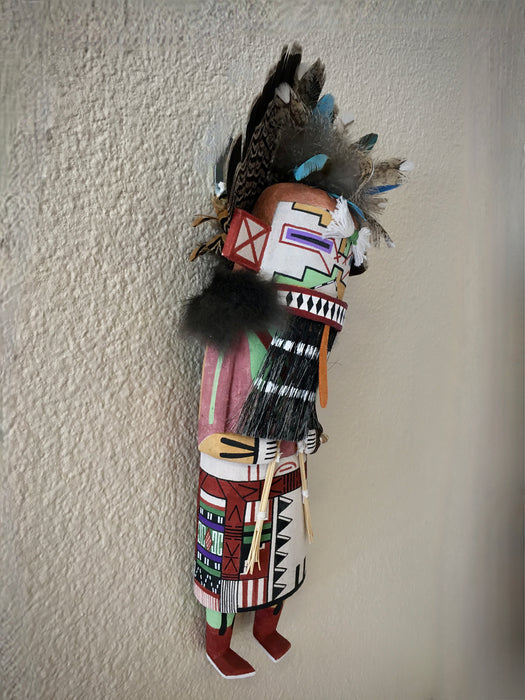 Hilili Guard Kachina Doll, by Carl Nequatewa, Hopi