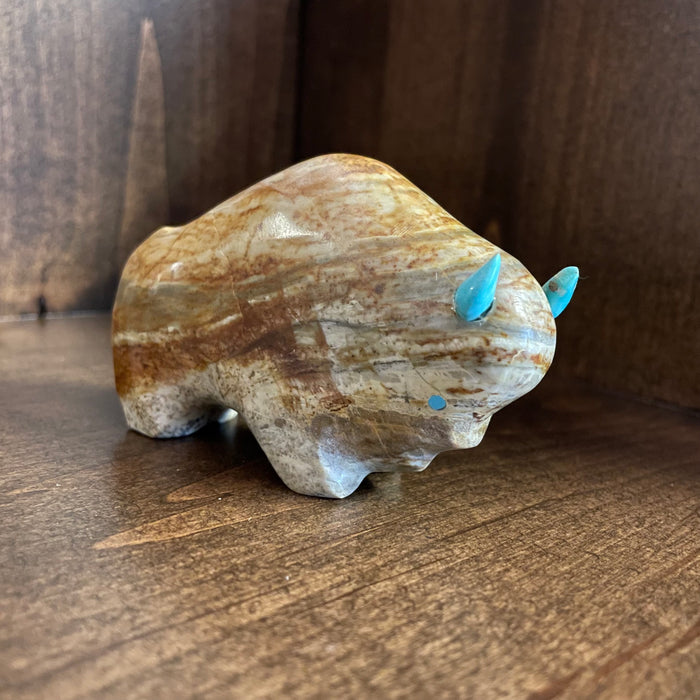 Honey Striped Buffalo, by Lynn Quam