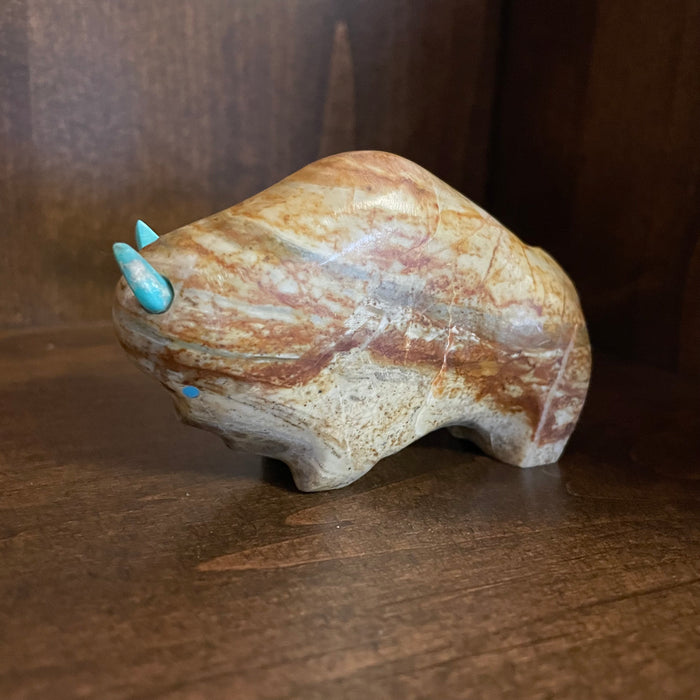 Honey Striped Buffalo, by Lynn Quam